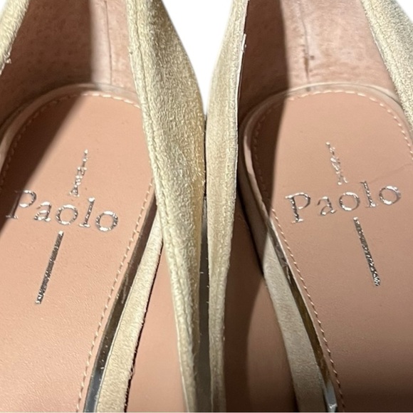 🌻NEW w.tag Linea Paolo Suede Bardot Pump Size 7.5 - Picture 7 of 11